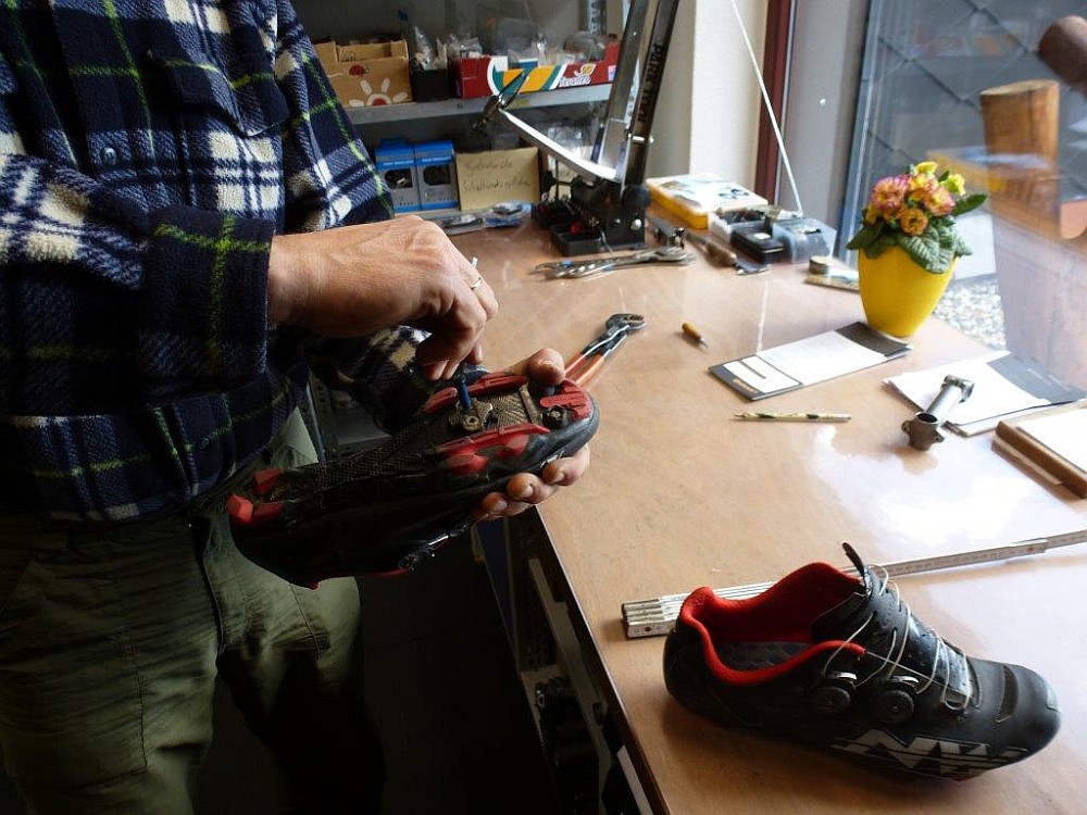 Schuhplatten ausrichten Schuhplatten ausrichten